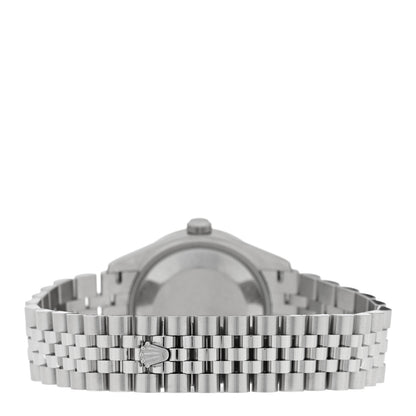 Rolex Stainless Steel 18K White Gold Diamond 31mm Oyster Perpetual Datejust Watch Mint Green 278344RBR 3 of 5