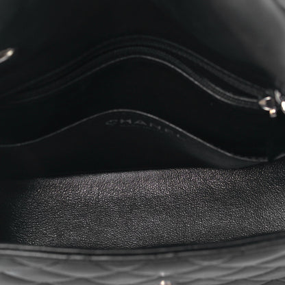 Chanel Lambskin Quilted Mini Square Flap Black 5 of 9