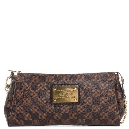 Louis Vuitton Damier Ebene Eva Clutch 1 of 8