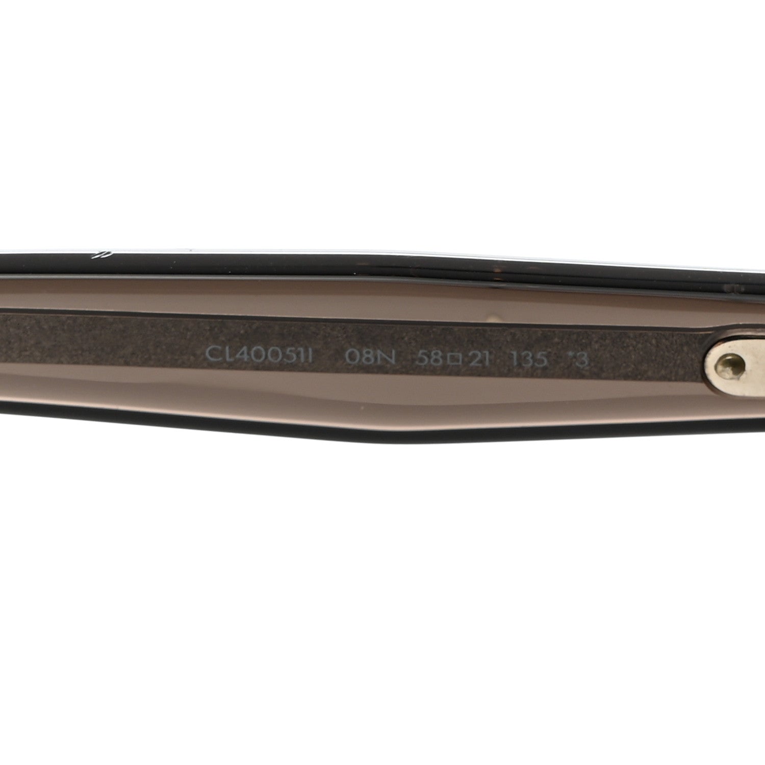 Celine Round Sunglasses CL 40051I Quote Title: CELINE Round Sunglasses CL 40051/I Transparent Black 5 of 7