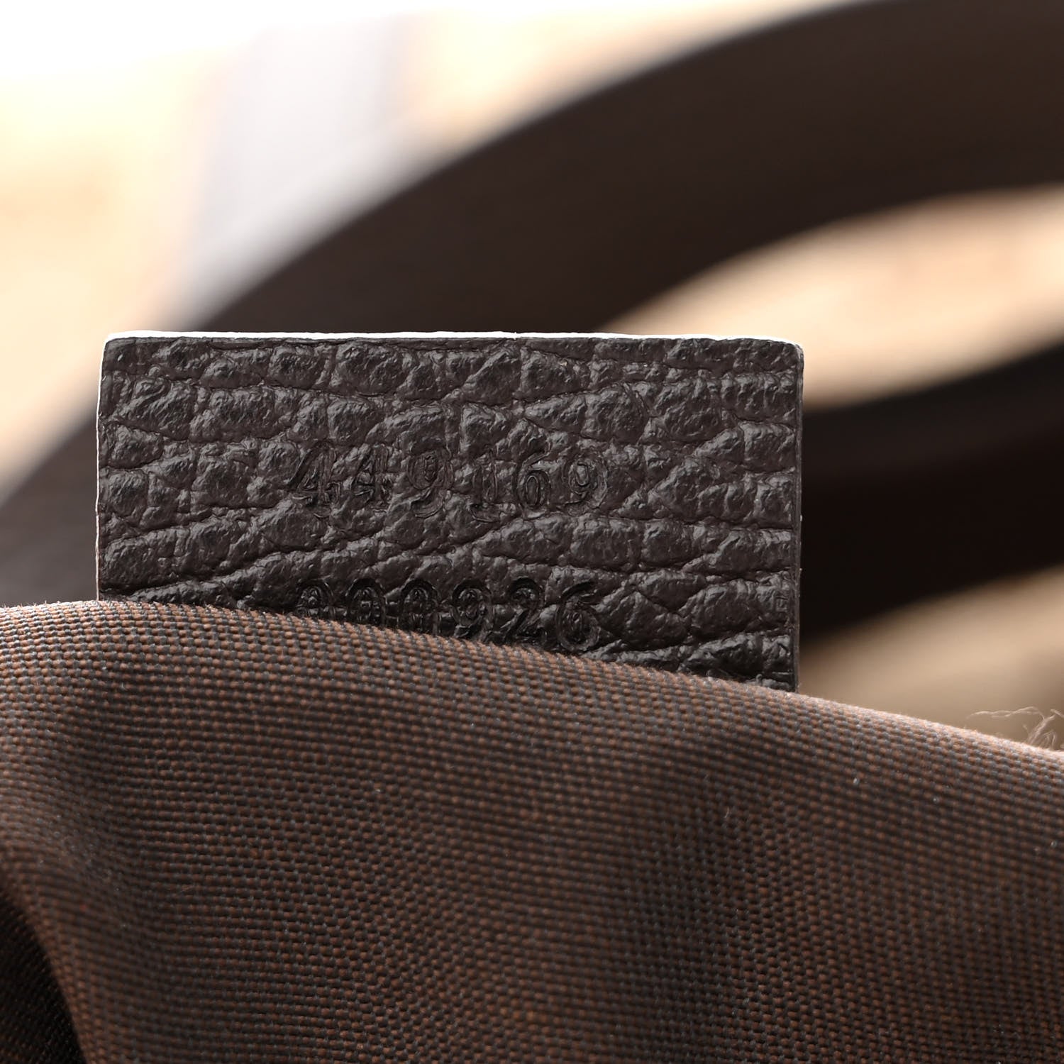 Gucci GG Monogram Large Joy Tote Bag Dark Brown 8 of 11