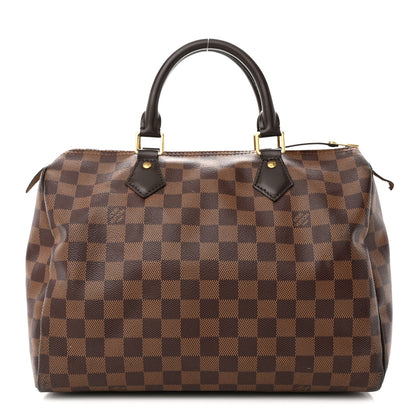 Louis Vuitton Damier Ebene Speedy 30 1 of 9