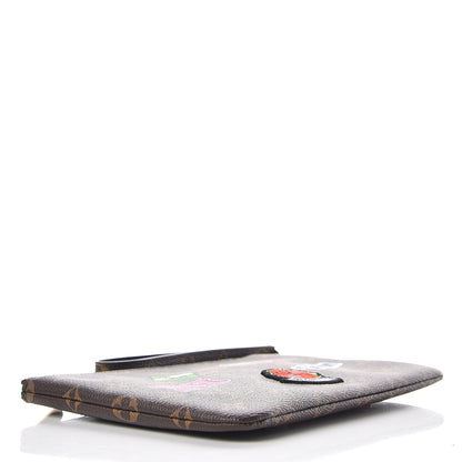 Louis Vuitton Monogram Travel Stickers City Pouch 3 of 7