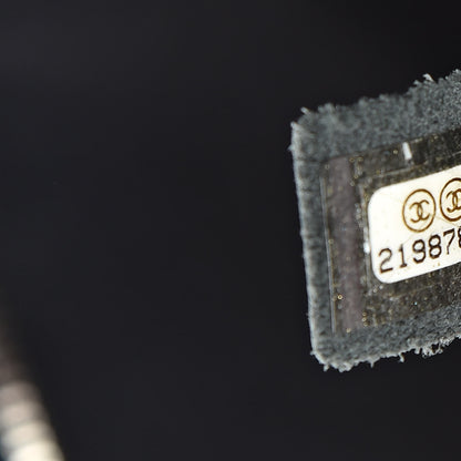 Chanel Calfskin Quilted Feather Weight Bowling Bag Black Beige 7 of 12