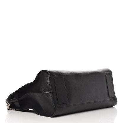 Saint Laurent Grained Calfskin Medium Souple Sac De Jour Duffle Black 4 of 8