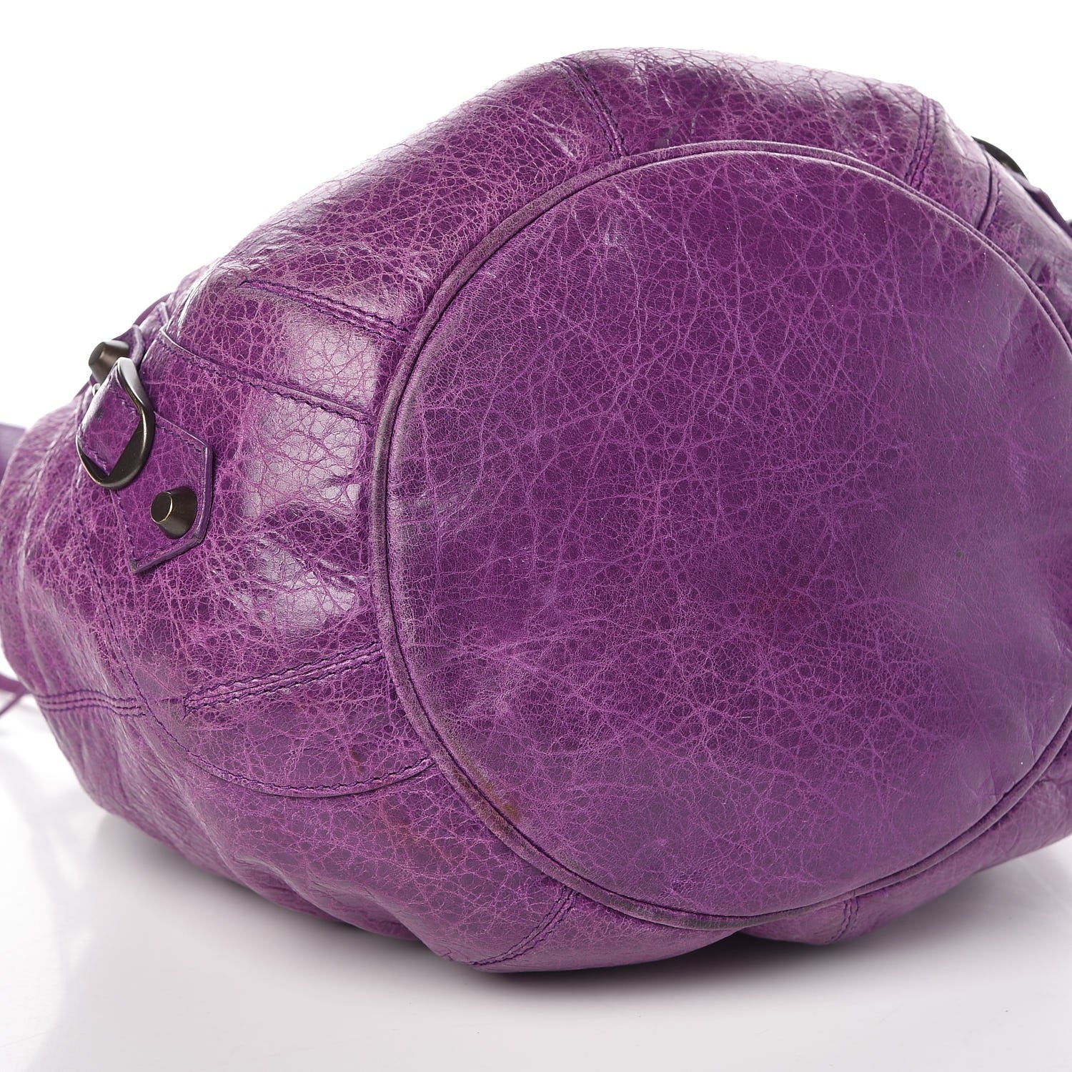 Balenciaga Agneau Classic Hardware Mini Pompon Ultraviolet 10 of 11