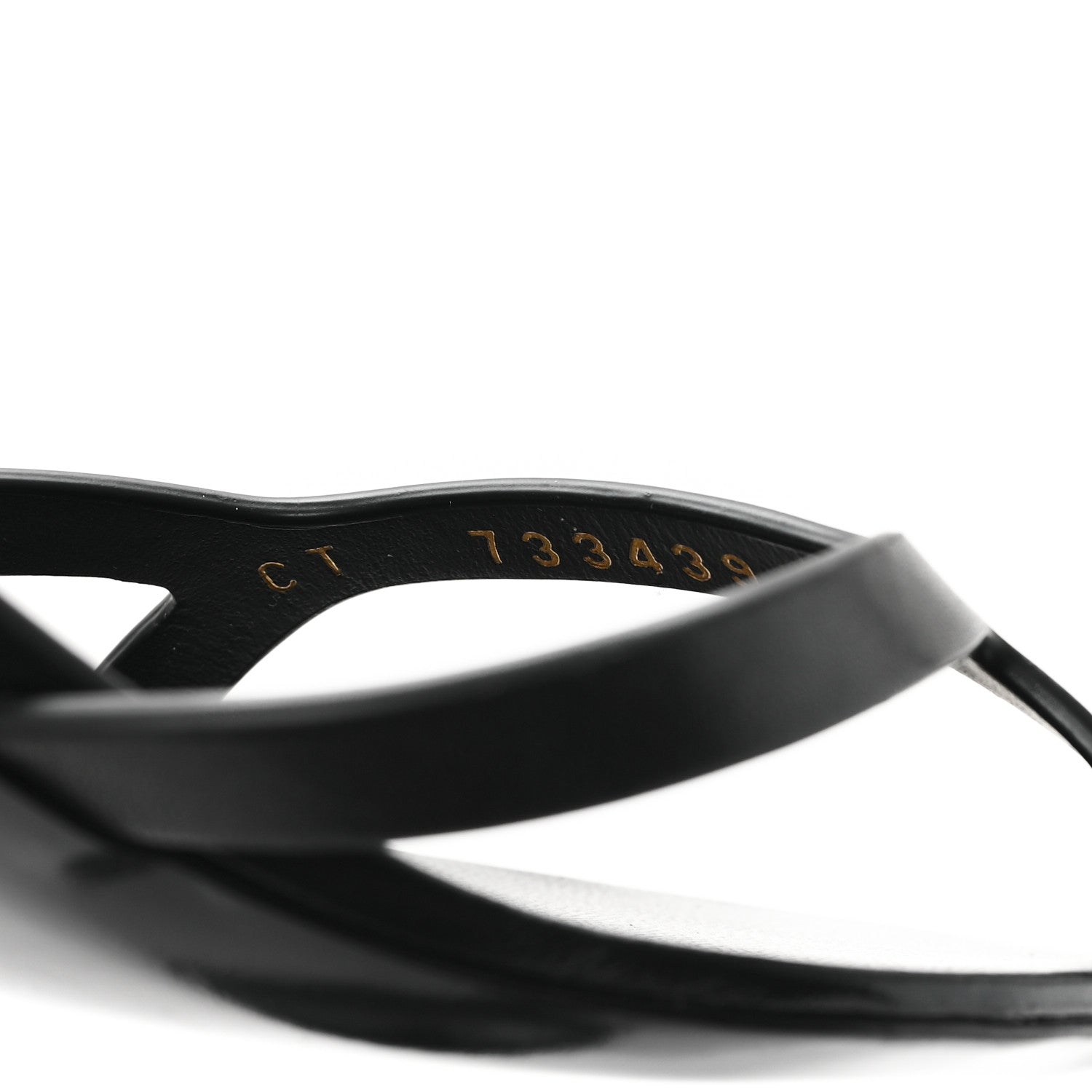 Saint Laurent Calfskin Maine Liscio Carla 60 Mules 37 Black 9 of 10