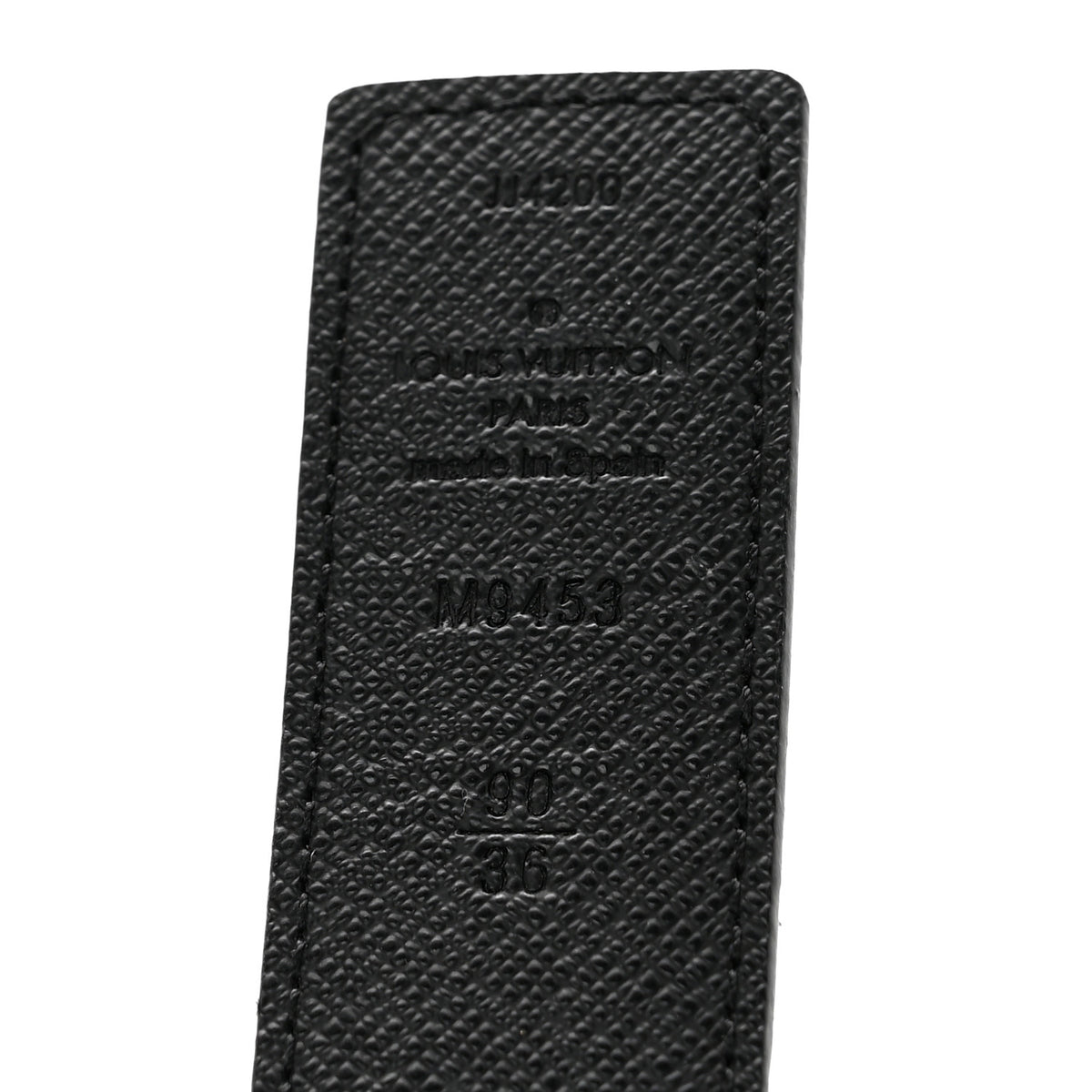 Calfskin Monogram 30mm LV Initiales Reversible Belt 90 36 Black