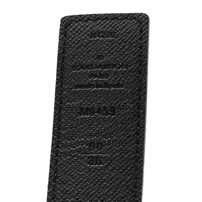 Louis Vuitton Calfskin Monogram 30mm LV Initiales Reversible Belt 90 36 Black 7 of 11