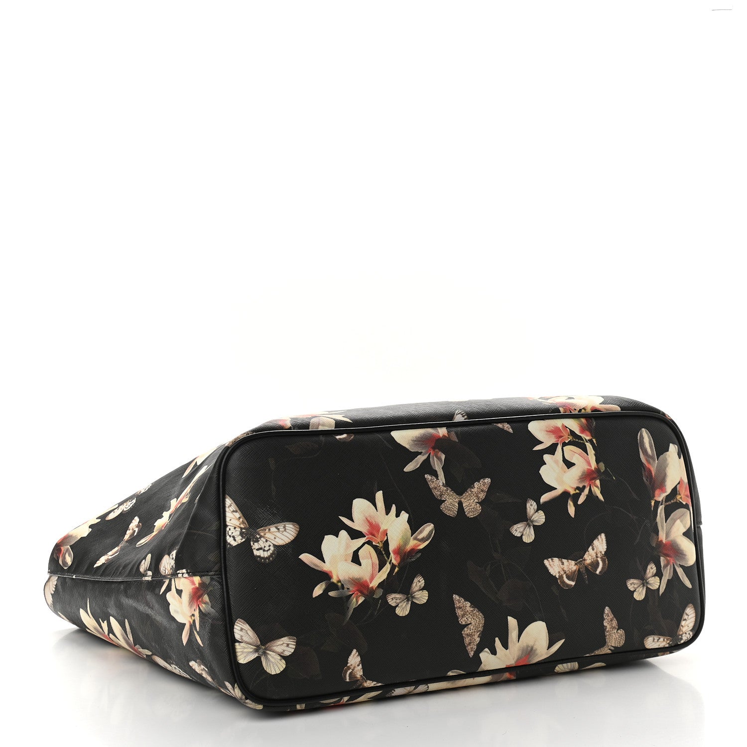 Givenchy Textured Coated Canvas Magnolia and Moth Print Large Antigona Tote 4 of 13