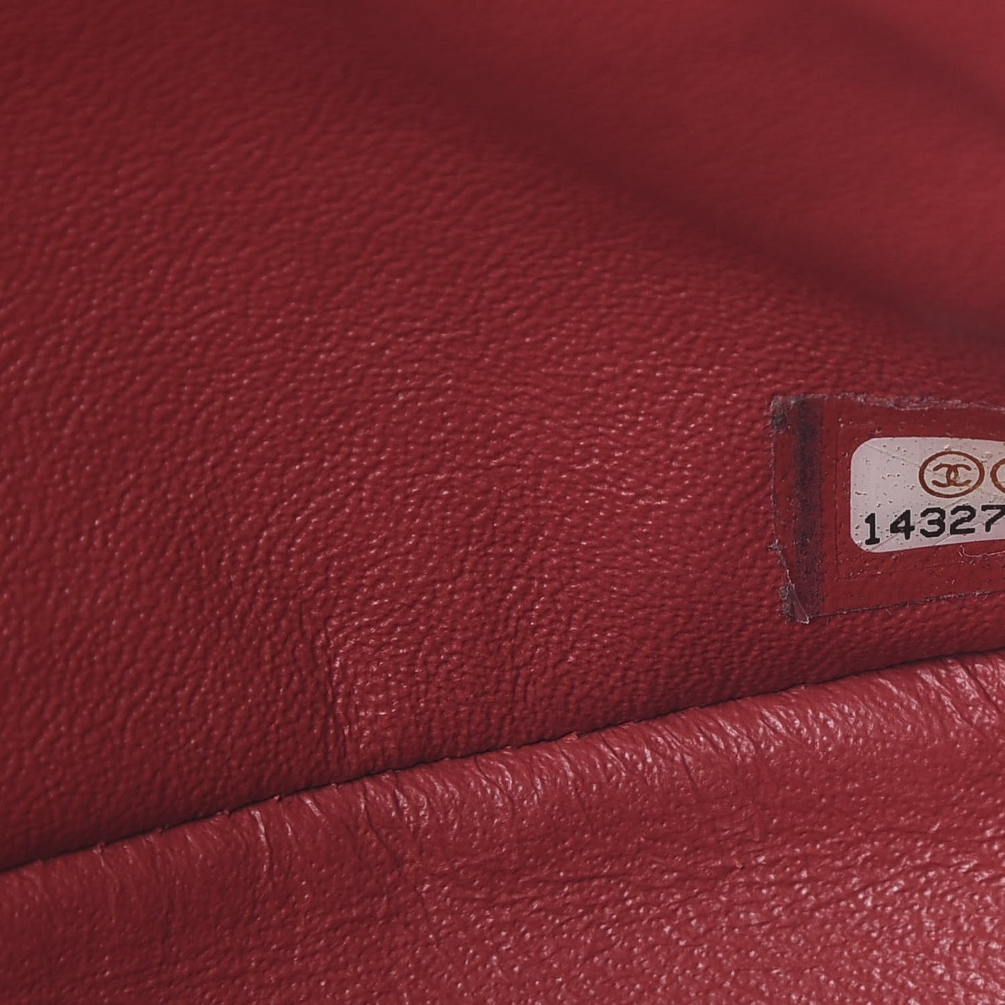 Caviar Quilted Jumbo Double Flap Red