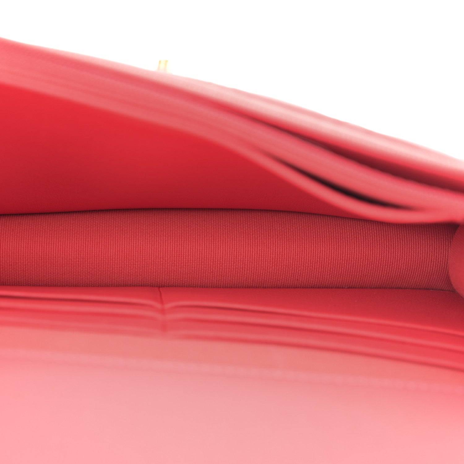 Chanel Lambskin Quilted Sweet Camellia Wallet On Chain WOC Coral 5 of 12