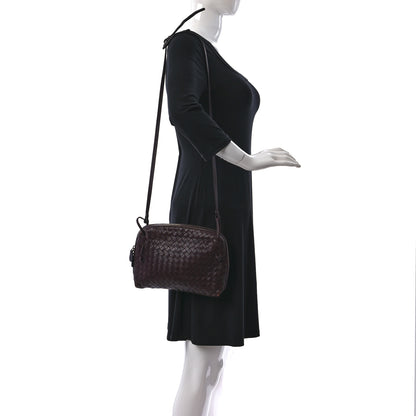 Bottega Veneta Nappa Intrecciato Nodini Crossbody Messenger Burgundy 2 of 17