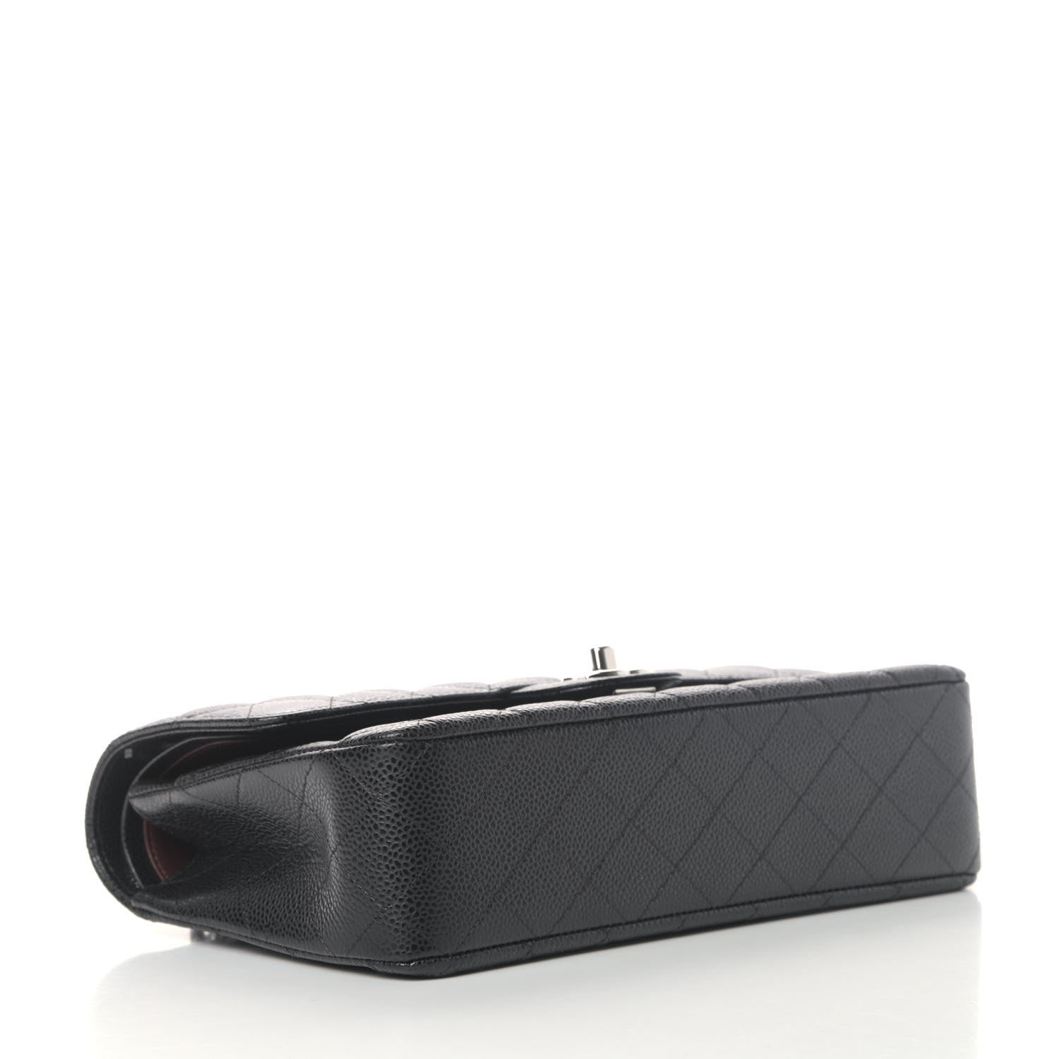 Chanel Caviar Quilted Medium Double Flap Black 3 of 5
