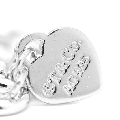Tiffany Sterling Silver Enamel Love Charm Bracelet Blue 5 of 5