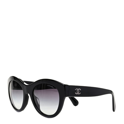 Chanel Acetate Butterfly Sunglasses 5371 Black 1 of 4