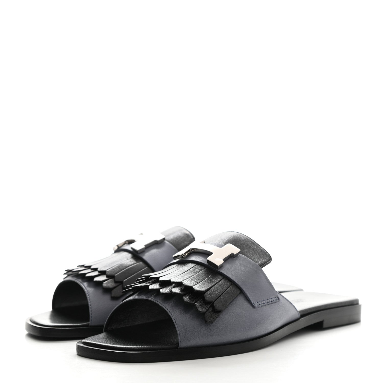 Hermes Goatskin Auteuil Sandals 36 3 of 9