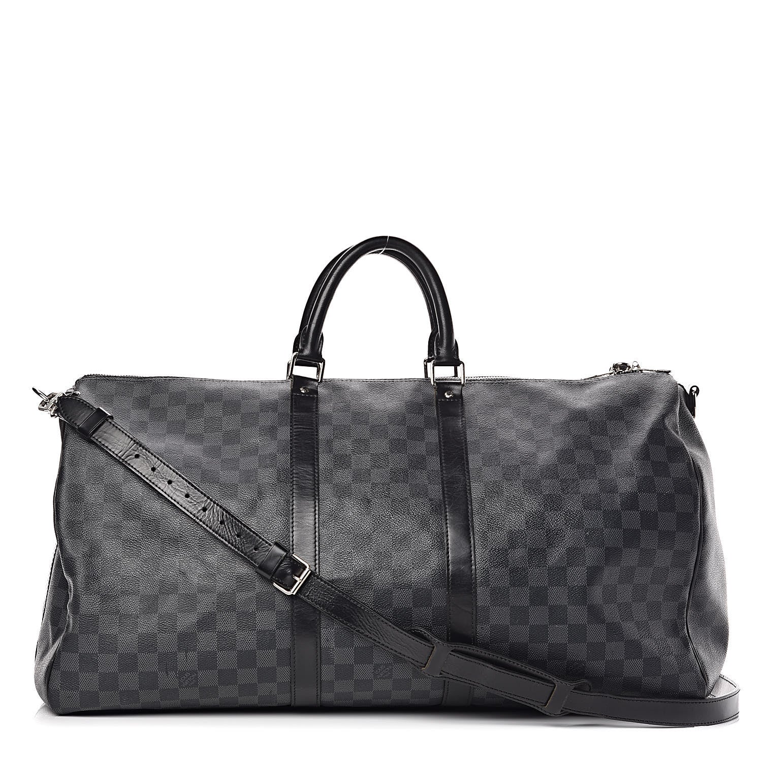 Louis Vuitton Damier Graphite Keepall Bandouliere 55 1 of 22