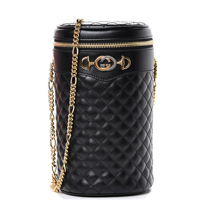 Gucci Calfskin Trapuntata Zumi Belt Bag Black 1 of 10
