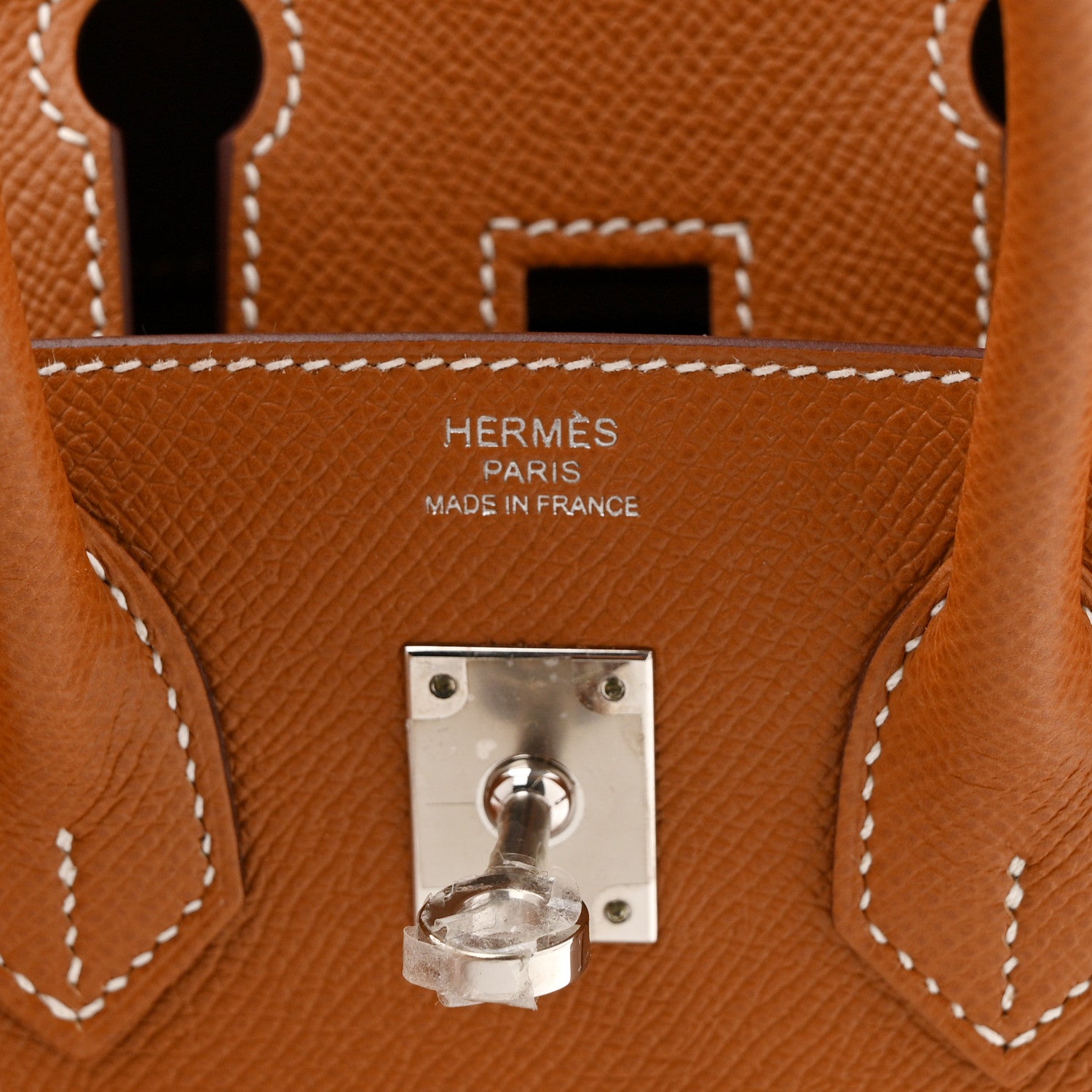 Hermes Epsom Birkin Sellier 25 Gold 6 of 10