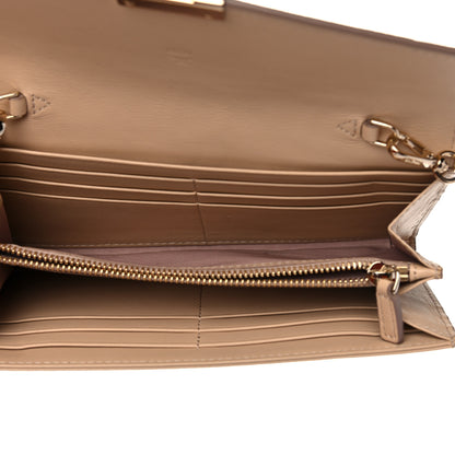 MCM Visetos Large Patricia Wallet On Chain Beige 4 of 18