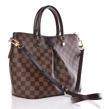 Louis Vuitton Damier Ebene Siena MM 4 of 9