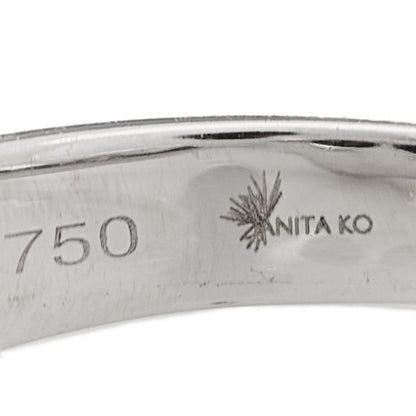 Anita Ko 18K White Gold Diamond Tsavorite Panther Ring 54 7 6 of 7