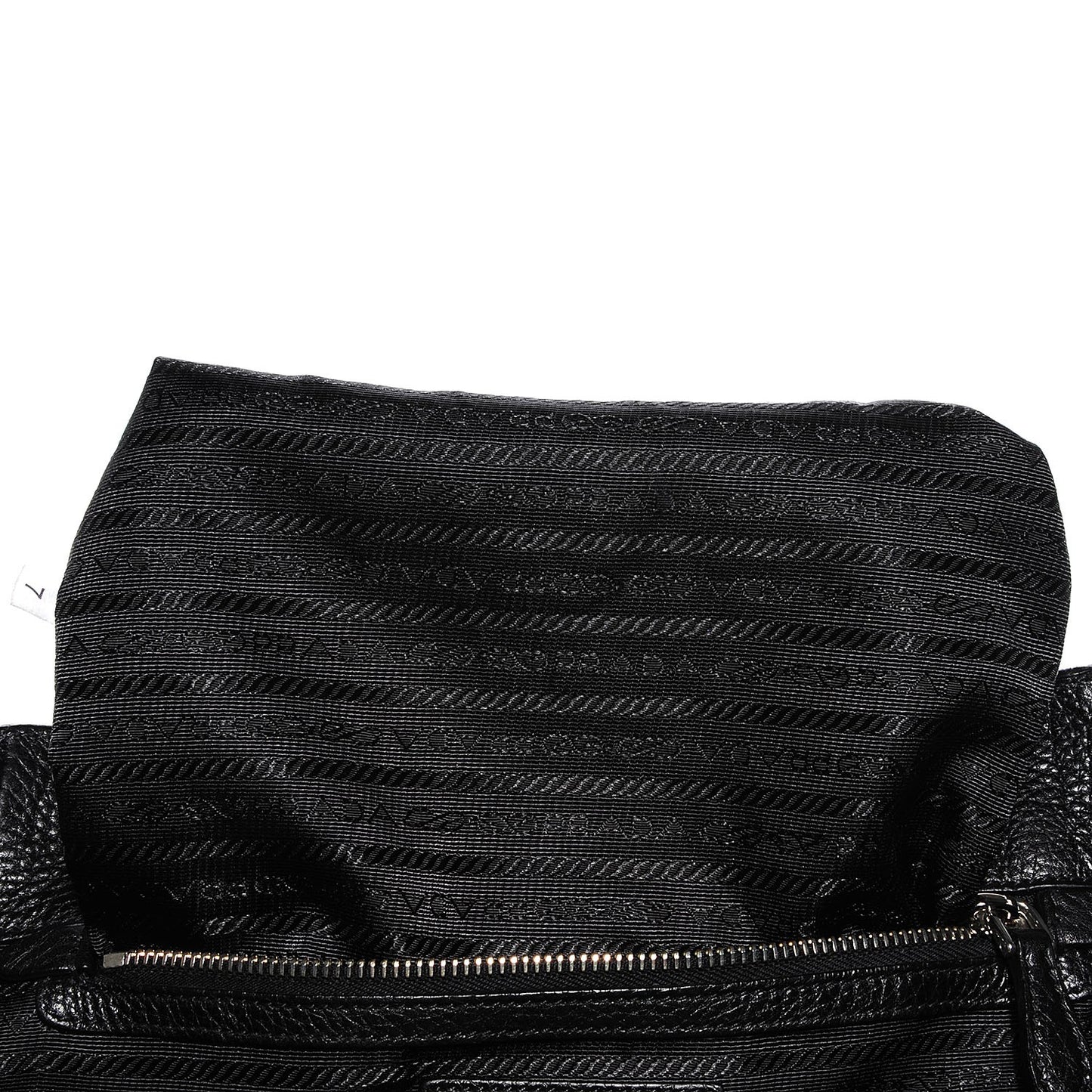 Vitello Daino Shoulder Bag Black
