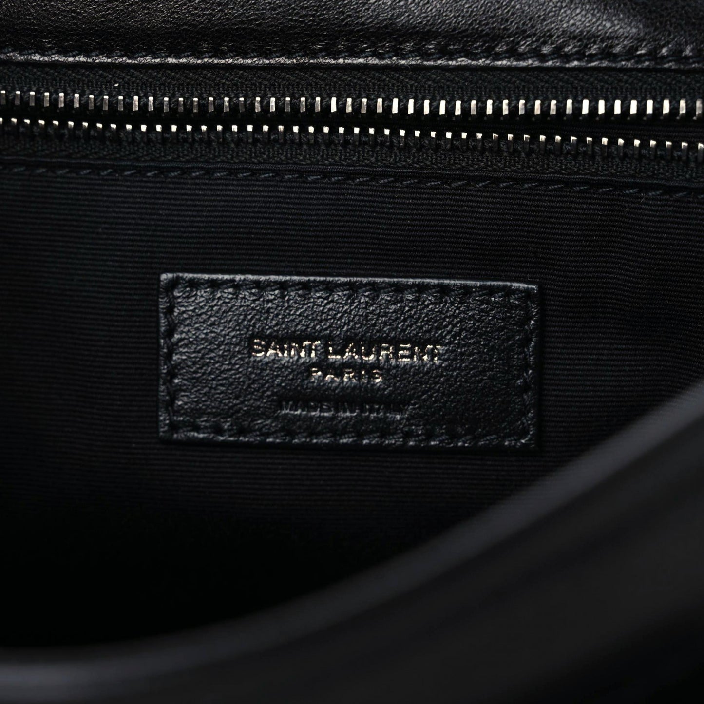 Calfskin Matelasse Monogram Studded Stardust Medium Niki Chain Satchel Black