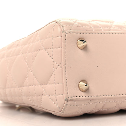 Christian Dior Lambskin Cannage Small My ABCDior Lady Dior Light Pink 9 of 13