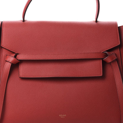 Celine Grained Calfskin Mini Belt Bag Coquelicot 10 of 10