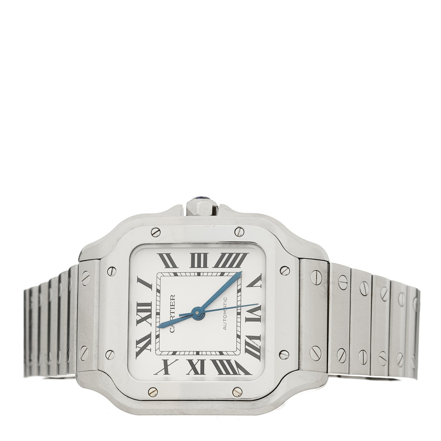 Cartier Stainless Steel 35mm Santos de Cartier Automatic Watch 2 of 5