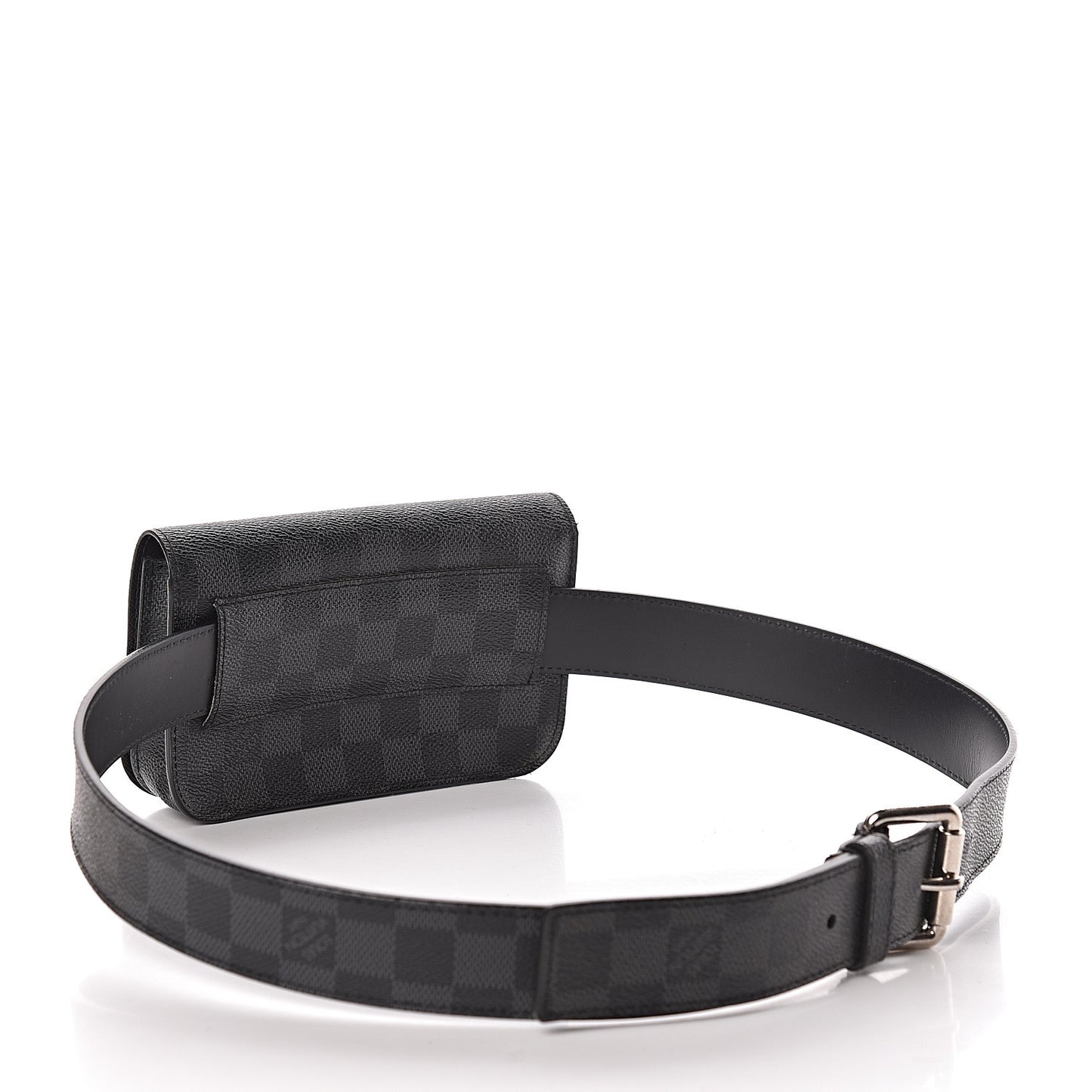 Damier Graphite Pouch Belt 95 38