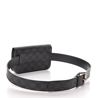 Louis Vuitton Damier Graphite Pouch Belt 95 38 4 of 14