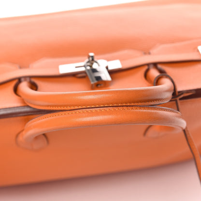 Hermes Taurillon Clemence Birkin 40 Orange 33 of 33
