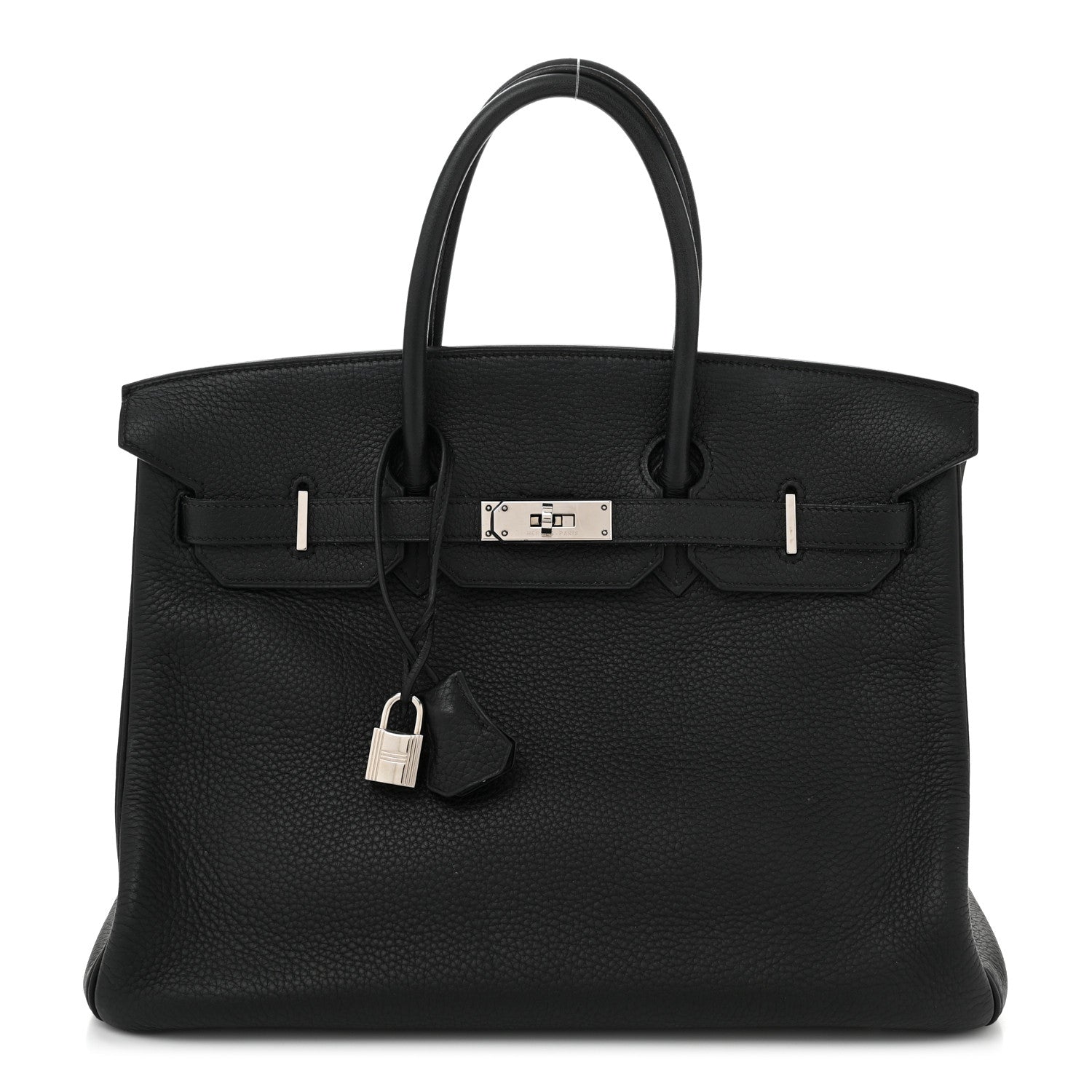 Hermes Taurillon Clemence Birkin 35 Black 1 of 12