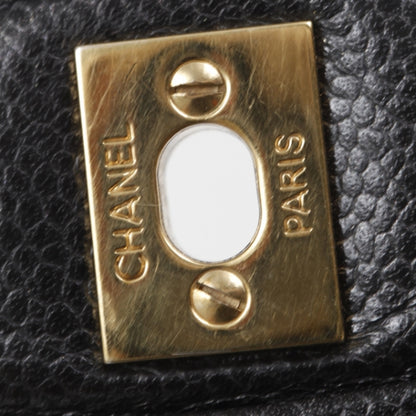 Chanel Caviar Jumbo Flap Black GHW 4 of 9