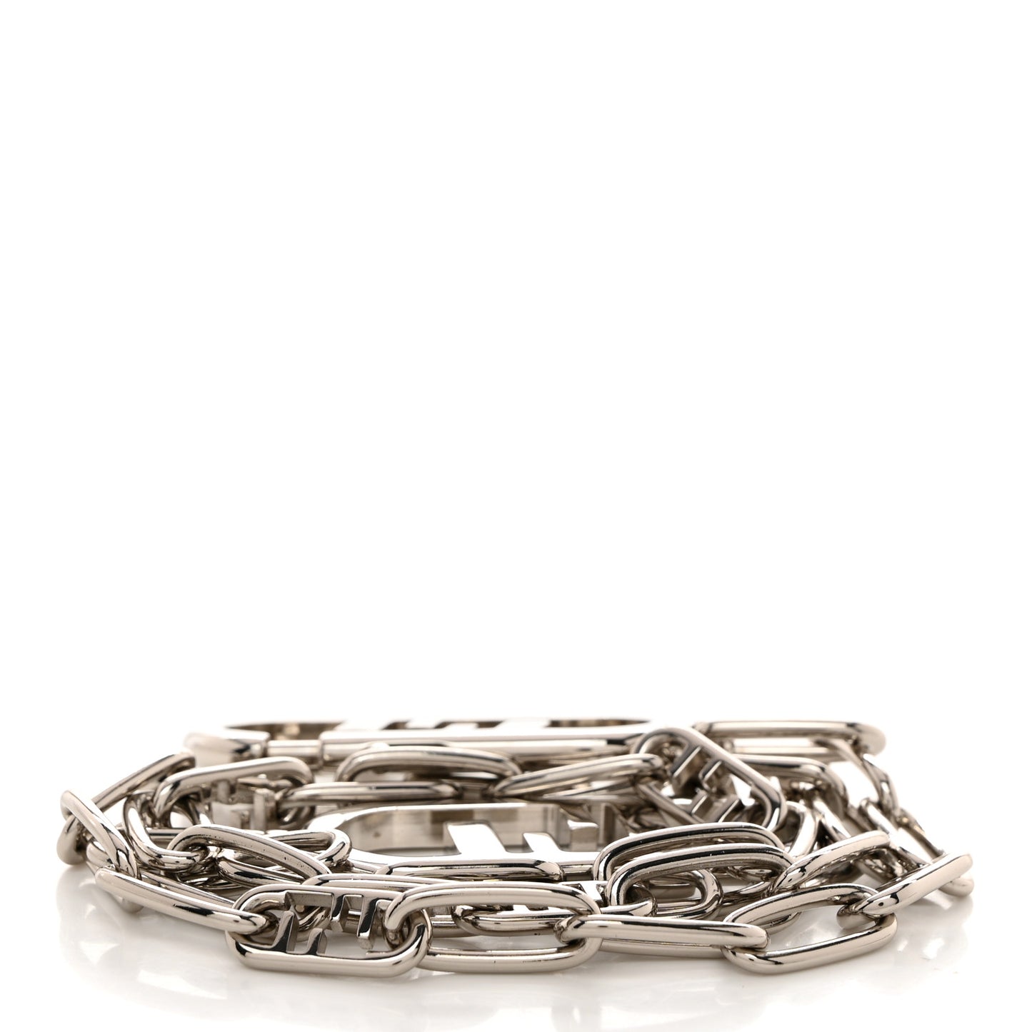 Metal O'Lock Strap You Silver