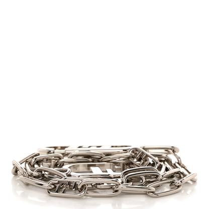 Fendi Metal O'Lock Strap You Silver 2 of 4