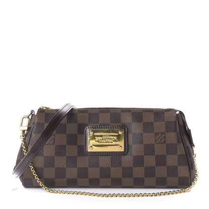 Louis Vuitton Damier Ebene Eva Clutch 1 of 11