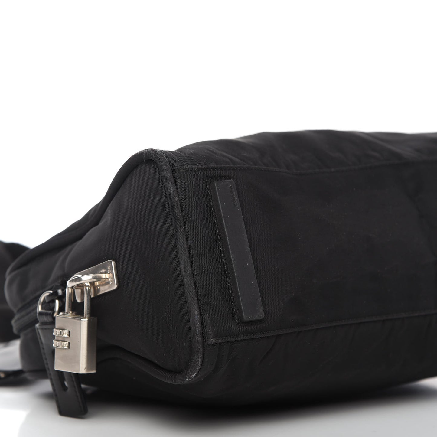 Tessuto Nylon Sport Semitracolla Shoulder Bag Black