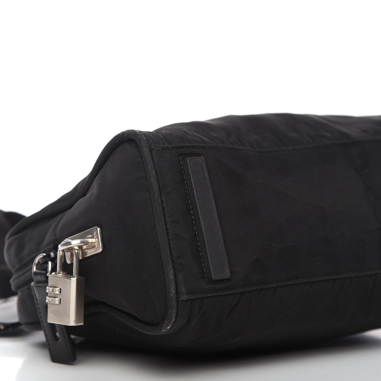 Prada Tessuto Nylon Sport Semitracolla Shoulder Bag Black 6 of 10