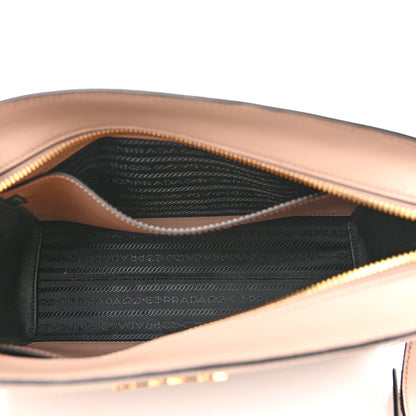 Prada Saffiano City Calfskin Esplanade Crossbody Bag Cipria 5 of 12