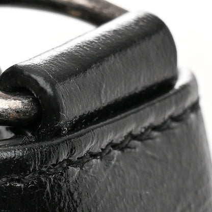 Saint Laurent Crinkled Calfskin Matelasse Monogram Large Niki Chain Satchel Black 14 of 14