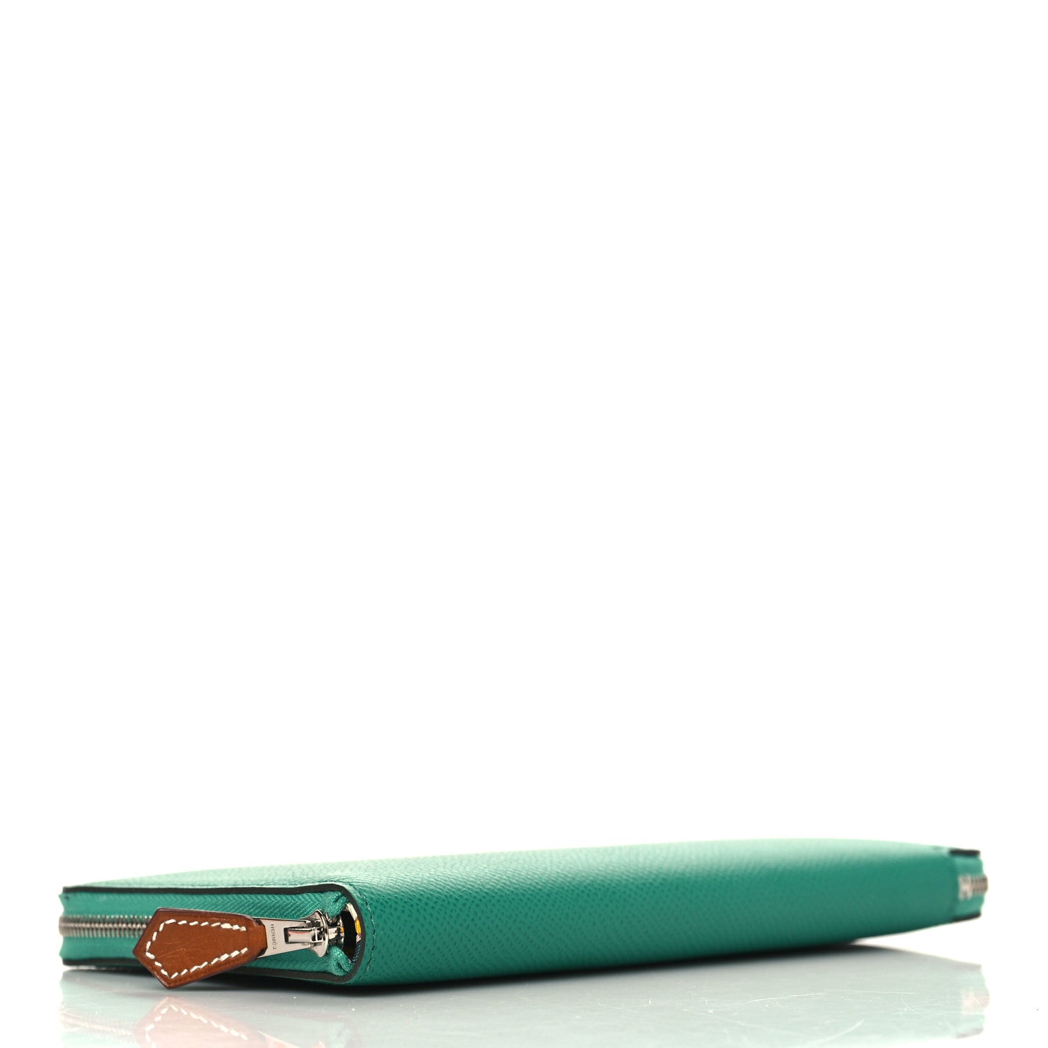 Hermes Epsom Silk'In Wallet Vert Jade 4 of 7