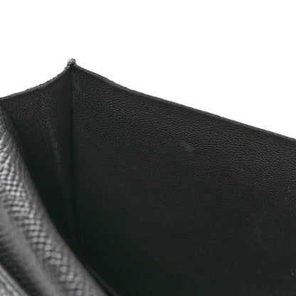 Hermes Epsom Bearn Gusset Wallet Black 15 of 17