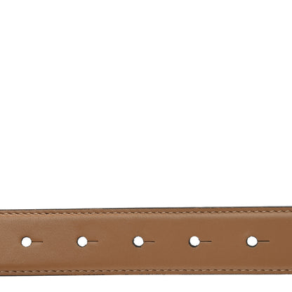 Versace Calfskin 3cm La Medusa Belt 90 36 Tawny Brown 3 of 8