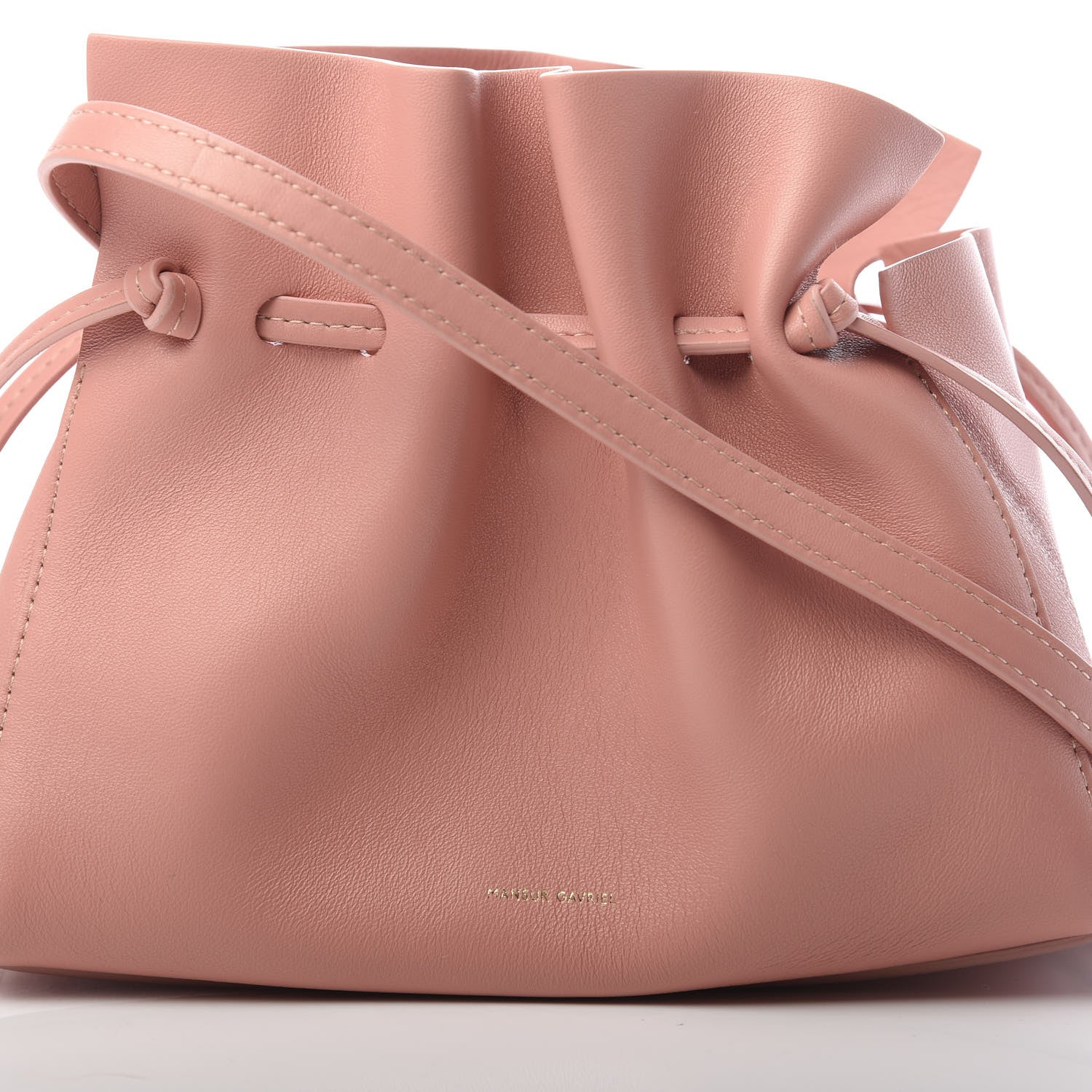 Mansur Gavriel Lambskin Mini Protea Bag Blush 8 of 10