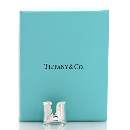 Tiffany Sterling Silver Elsa Peretti Split Ring 55 7.25 5 of 5