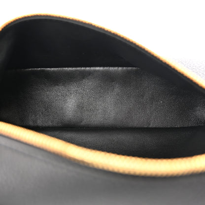 Loro Piana Grained Calfskin L19 Extra Pocket Pouch Black 5 of 10